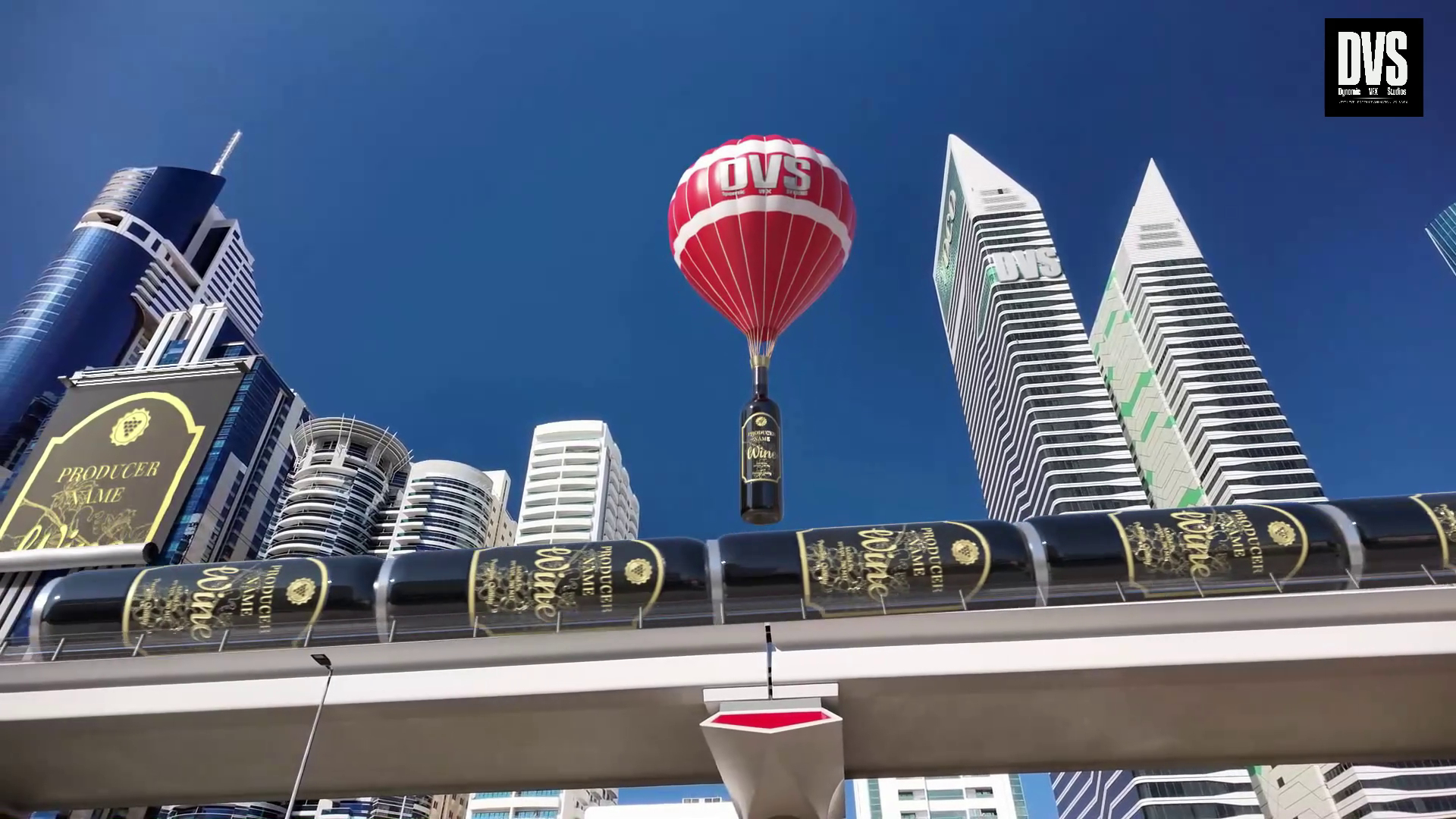 Wine FOOH CGI Ad